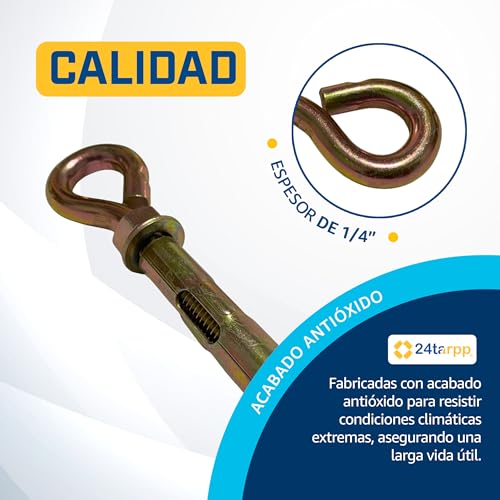 Taquete expansor con armella 3 Imagen adicional