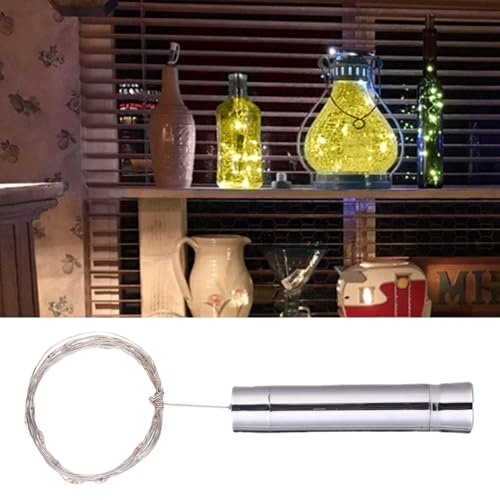 Luzes de garrafa com cortiça, luzes de garrafa LED | Luzes de Cortiça para Garrafas | Luz de rolha c