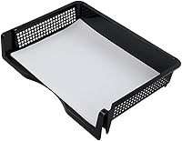 Vista 7 de Bandeja de papel apilable de 6 niveles, bandeja para cartas, organizador de papel de oficina