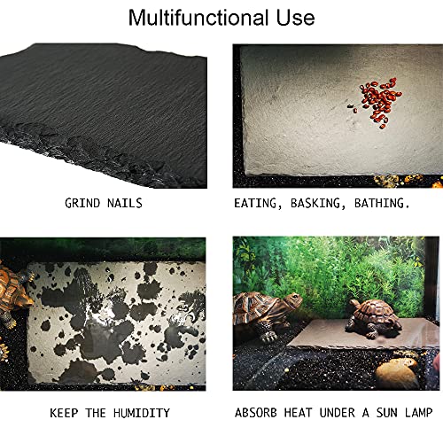 image for Cakocaco Tortoise Large Basking Platform Turtle Bathing Area Habitat R