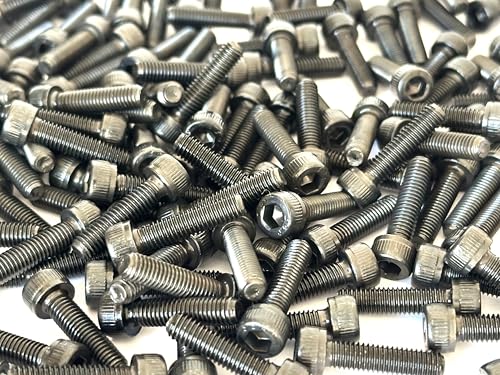 M5 x 16mm, Black Socket Cap, Hex Allen Key Screw Bolts, High Tensile Grade 12.9, DIN 912 - Image 4