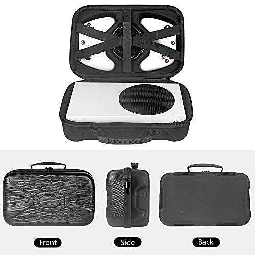 Image of TCOS TECH Storage Bag for Xbox Series S, Hard Shell Protective Travel Carrying Case, Travel Bag for Xbox Series S Console, Controllers, Games and Gaming Accessories