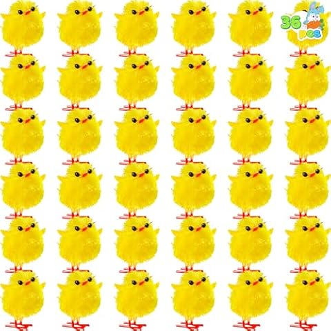 JOYIN 36 Pcs Mini Chicks for Easter Cover