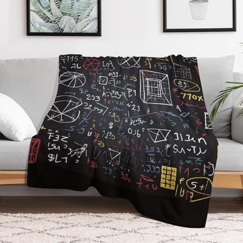 Couverture en flanelle douce imprimé physique le cadeau idéal pour science