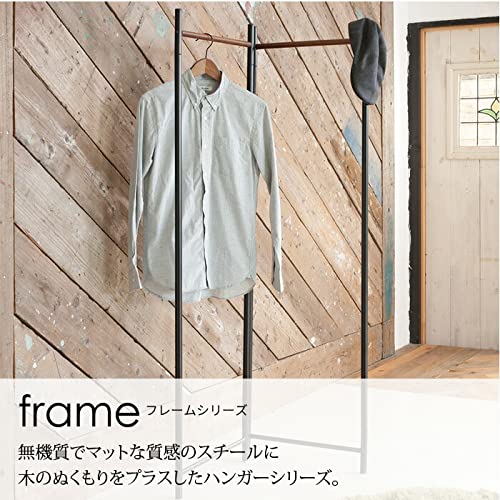 フレームオープンハンガー ハンガー 北欧 収納  モダン 棚付 折りたたみ Amazon | フレームハンガーラック オープンラック 軽量 幅44.5 奥行20