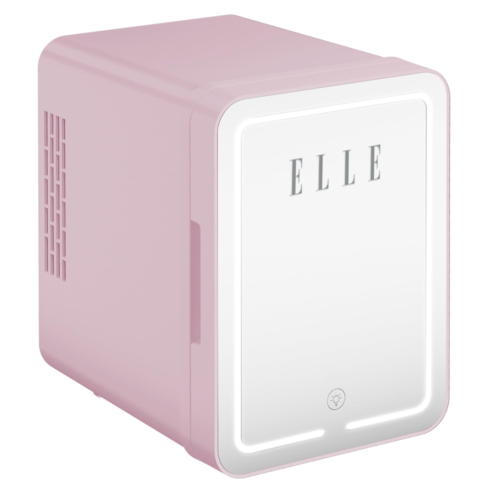 ELLE ESDAFX04PU 0.1 cu ft Compact Fridge Pink