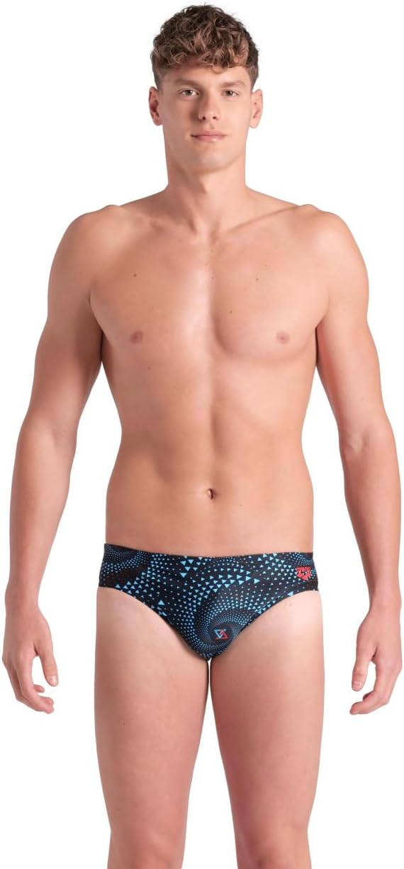 Arena Mens Arena Fireflow Performance Men's Swim Brief Sports Training Swimsuit