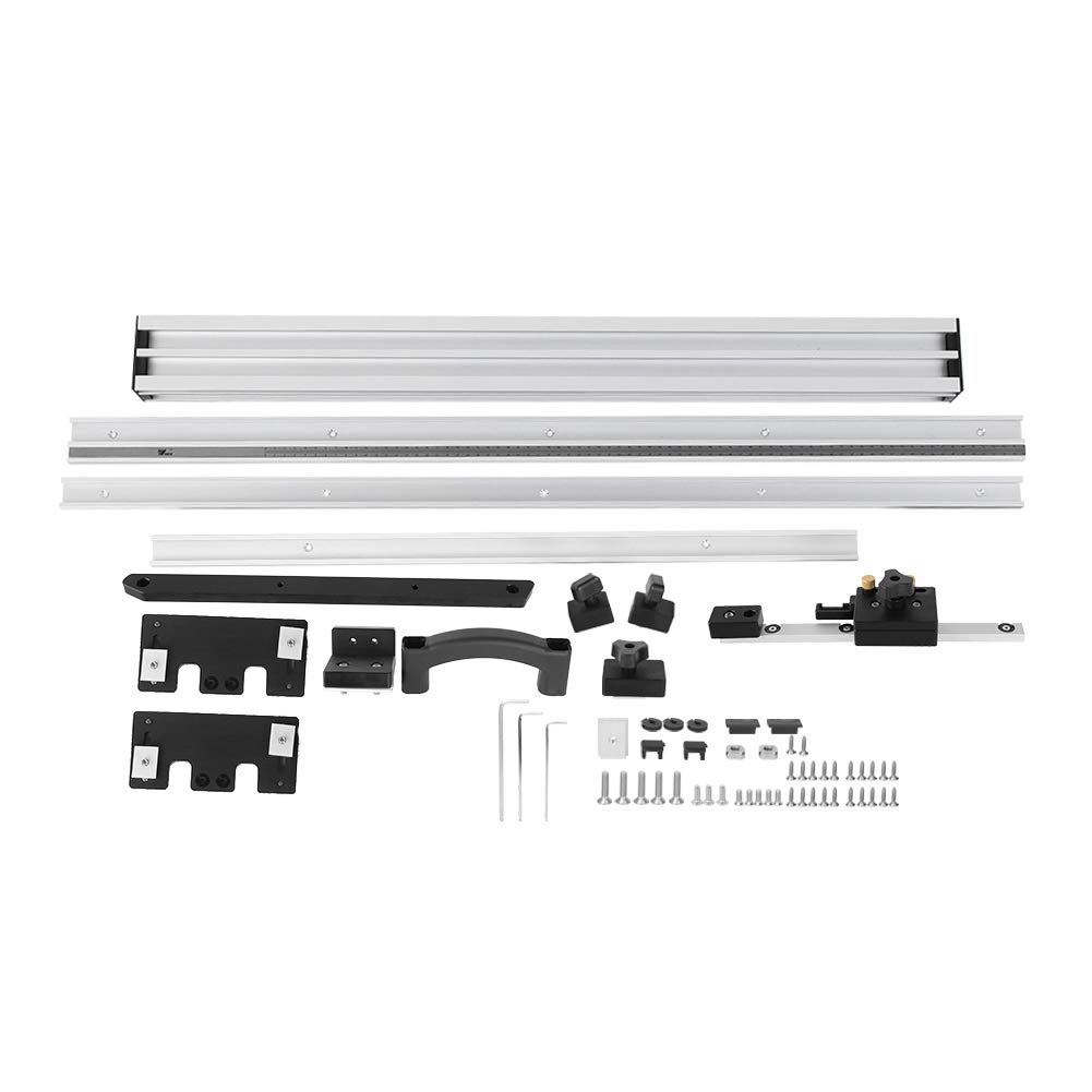 Guida per Sega da Tavolo, Strumento Guida per Sega da Tavolo, Supporto Liscio per Stock Massimo e Fermo per Tagli Ripetitivi per la Tua Sega da Tavolo (Supporto per sega circolare elettrica da 800 mm)