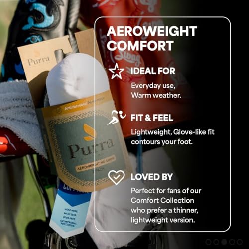 Adult Aeroweight Comfort Crew Socks | Wicking & Anti-Odor for Athletic and Everyday Wear3
