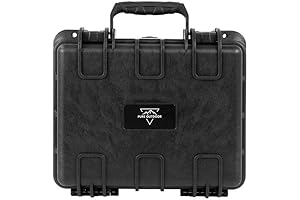 Monoprice Weatherproof and Shockproof Hard Case for 12-Inch Equipment