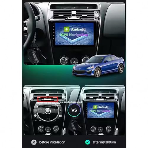 Android Auto inalámbrico para Mazda RX8: mejora tu sistema multimedia 2