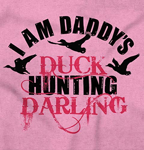 Father's Day Daddy's Hunting Darling Youth T Shirt Tee Girls2