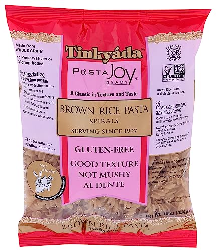 Tinkyada, Pasta Brown Rice Spirals, 16 Ounce