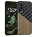 Produktbild kwmobile Hülle kompatibel mit OnePlus Nord 2 5G - Handyhülle - Handy Schutzhülle - Smartphone Cover - Dunkelbraun Schwarz
