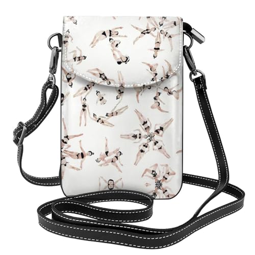 Sac bandoulière natation femme de prestige en cuir végétalien léger d'une élégance rare