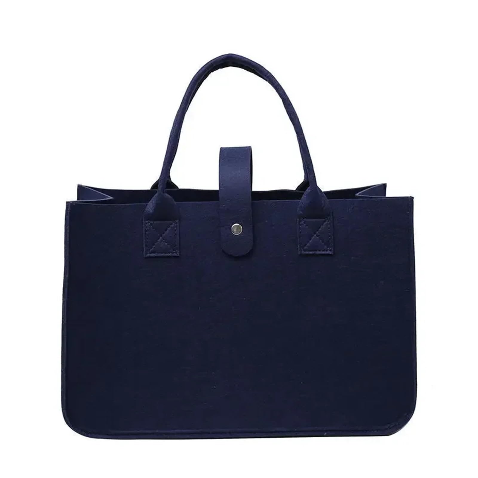 Tragetasche Henkeltasche Einkaufshandtasche, Damenhandtasche, große Kapazität, offener Filz, Einkaufstasche, gewebte Tasche For Picknicks, Einkaufen im Freien