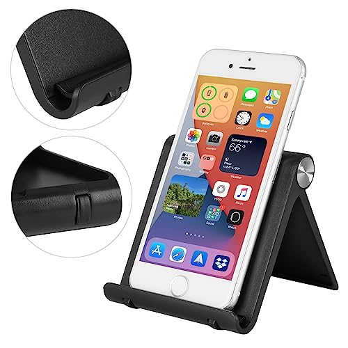 1 Soporte para móviles Premium, Soporte para teléfono Plegable Ajustable para Mesa, Escritorio, cómodo Soporte para móvil y Tablet, Compatible con iPhone, iPad, Samsung y Muchos más - Imagen 5