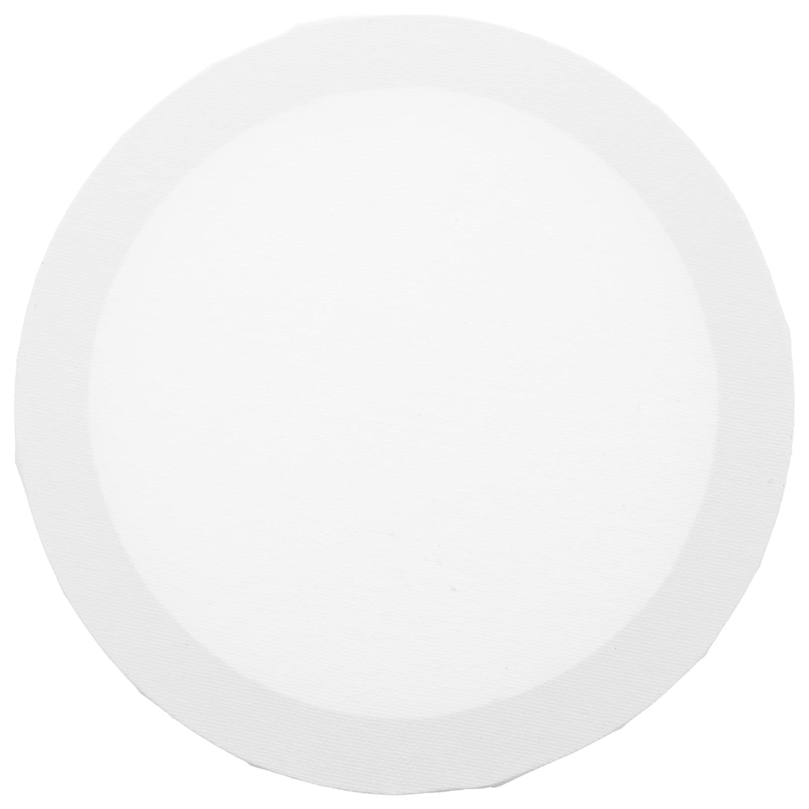 HOMSFOU Round Canvas Painting Board Blank Panel for Oil Acrylic Art Versatile Painting Supply for Artists and DIY Crafts for Creative Projects and Home Decor