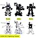 KO Bot - 2 Player RC Boxing Robots Fight To Win! Remote Control Battle Robot Toys For Kids With Cool Light & Sound Effects. Gesture Sense/Controller 2 Operating Modes! 5 Punches To K.O. Your Opponent!