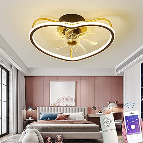 Ventilatore a LED Plafoniera Lampadario Creativo a...