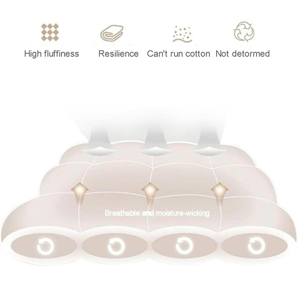 Topper Viscoelástico, Futon Colchon Mattress Topper Sobrecolchon Colchón Enrollable Topper Colchon F 150x200cm