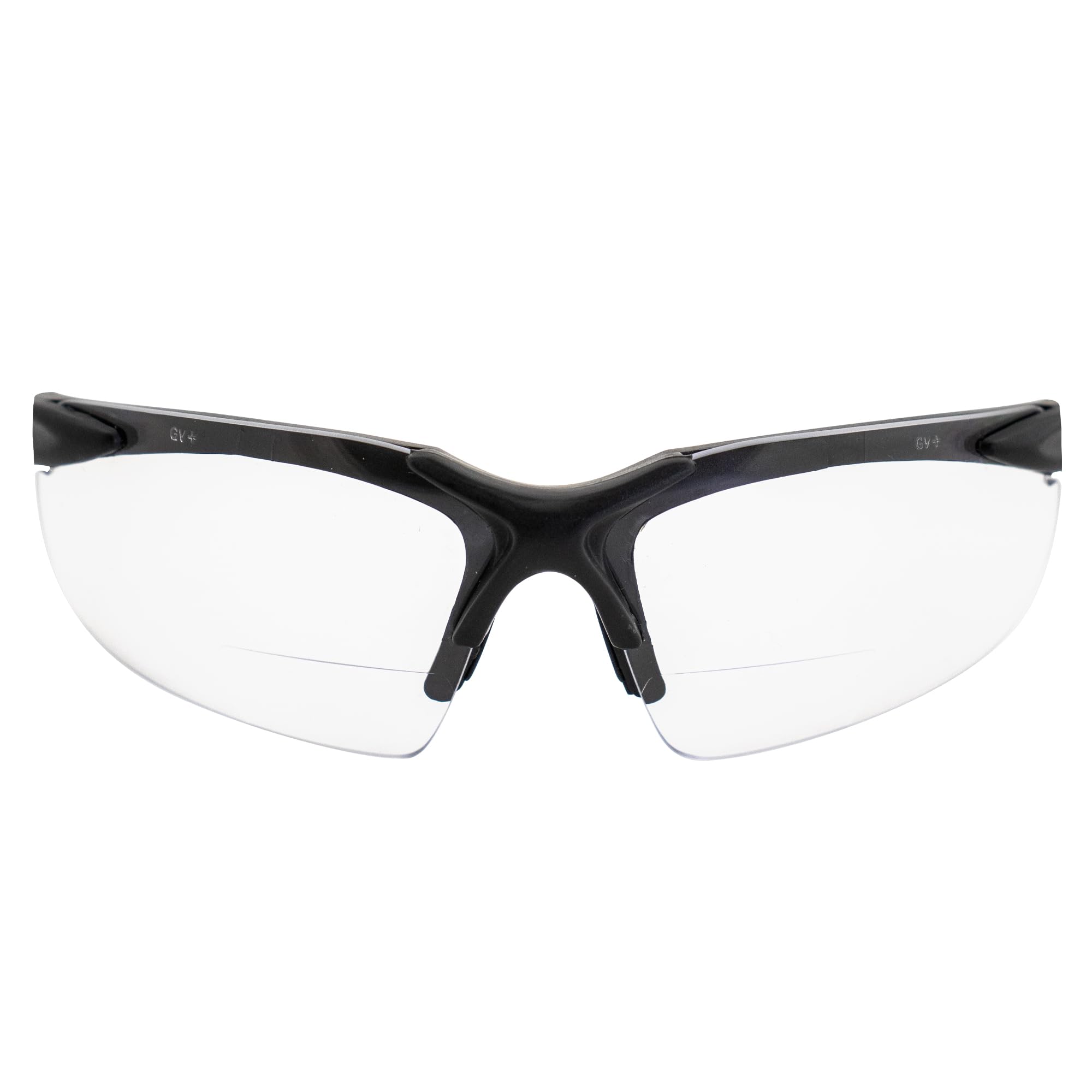 Global Vision Eyewear Two Pairs of Apex 2.0 Bifocal Safety Glasses, One Pair with Clear Lenses and One with Smoked by