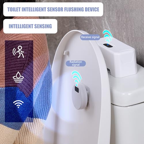 Descarga de inodoro automática externa para ahorrar agua sin obras 3