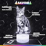 Zoom IMG-1 lampada led 3d a forma Zoom IMG-1 lampada led 3d a forma