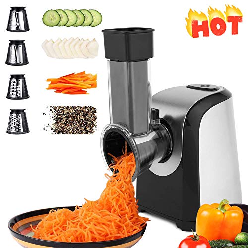 Electric Vegetable Graters Professional Salad Maker, Electric Slicer Shredder Graters for Kitchen, Electric