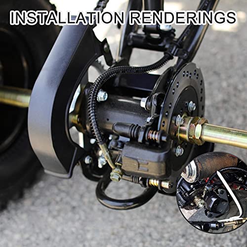 GOOFIT Disc Brake Pad plaquette de frein Remplacement pour 50cc 70cc 90cc 110cc 125cc 150cc 200cc 250cc VTT Dirt Bike Scooter Mobylette - Image 7