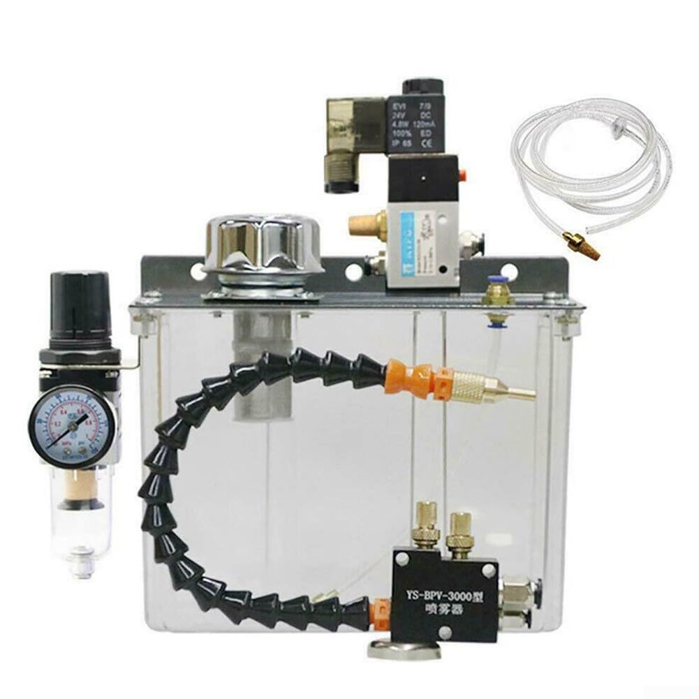 Pulvérisateur de brume d'huile à pompe de refroidissement, 3 L pour refroidissement de machines-outils, pour eau, huile diesel, kérosène, alcool, fluide de coupe, outils électriques (220 V)