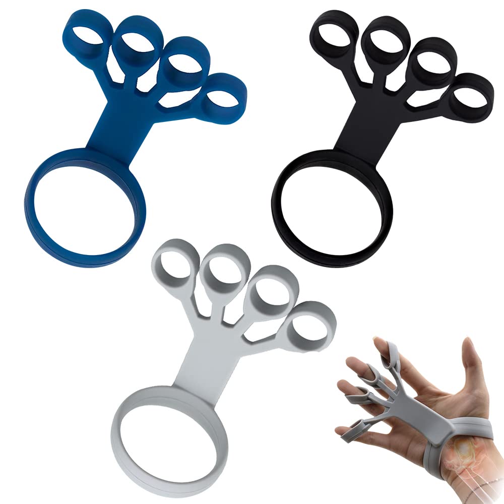 Anello Per Rafforzare La Presa – Allenatore In Silicone Con Doppia Intensità, Ergonomico, Per Mani E Avambracci