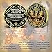 Leafence Phoenix Recovery Coin with Serenity Prayer Commemorative Addiction Recovery Medallion Sobriety Coin NA AA Chips Challenge Coin Narcotics Alcoholics Anonymous (Phoenix Recovery, 0 Years)