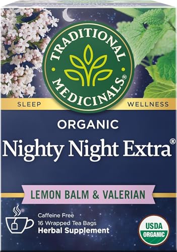Traditional Medicinals Organic Nighty Night Extra, 16 Tea Bags