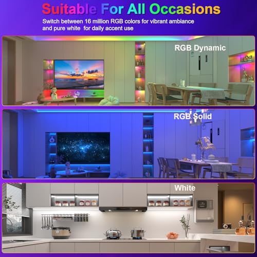 Tira LED JOYLIT RGB+6000K 10M 24V COB Alta Densidad miniatura 2