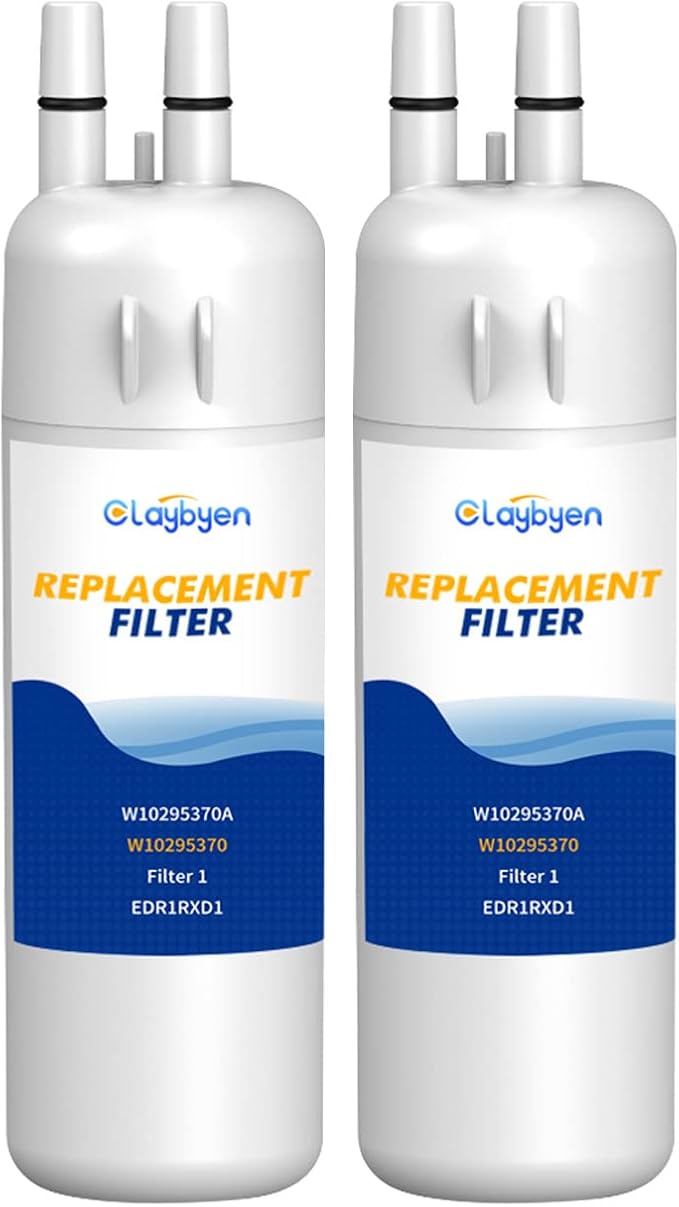 Claybyen W10295370a Refrigerator Water Filter Compatible EDR1RXD1