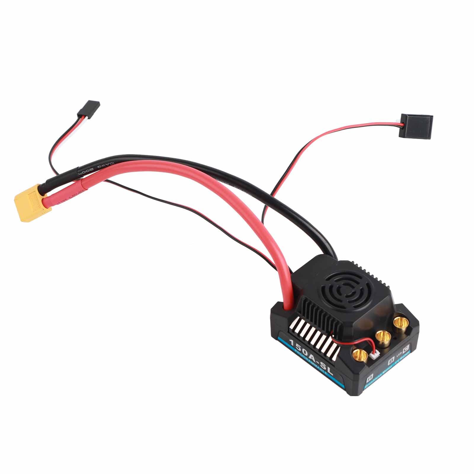 150A RC Brushless ESC, 5A 5.8V BEC Output for 1/8 RC Truck
