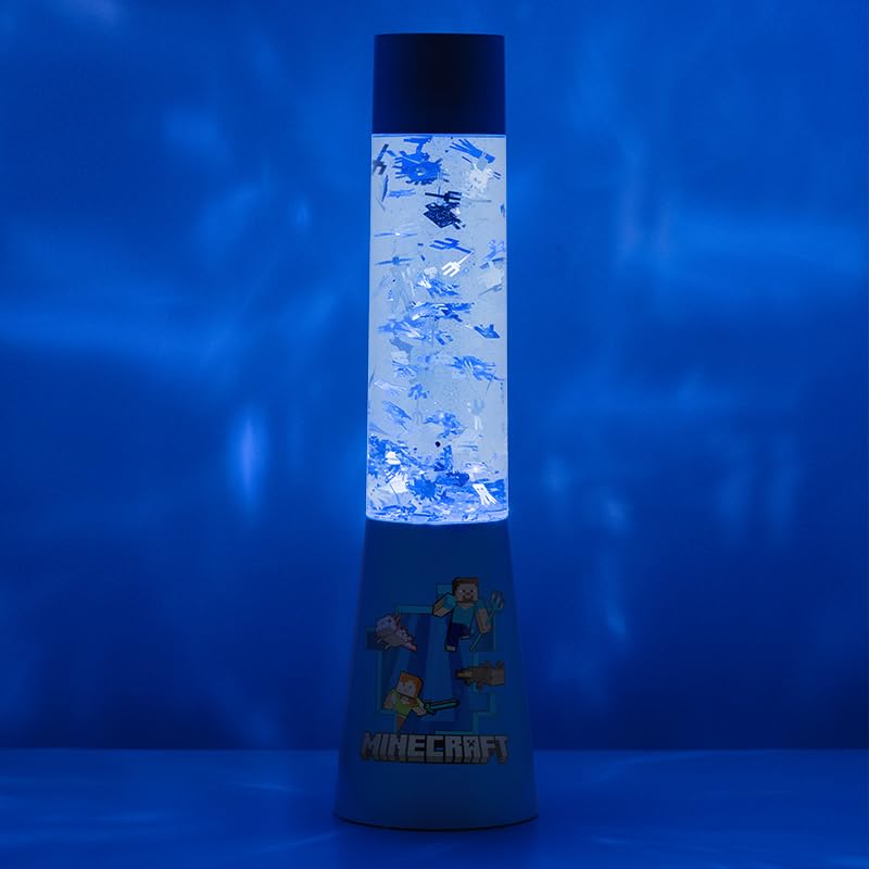 Minecraft lampe à paillettes Paladone idée cadeau veilleuse originale - 6