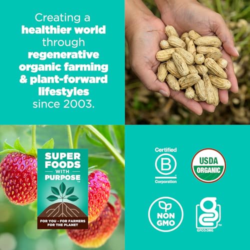 Navitas Organics Strawberry Peanut Chia Superfood+ BITES – Power Snacks – All Natural Plant Based – Clean Energy & Nutrition – USDA Organic, Non GMO, Gluten Free, Kosher, Vegan (8oz. Bag 11 Servings) - image 6