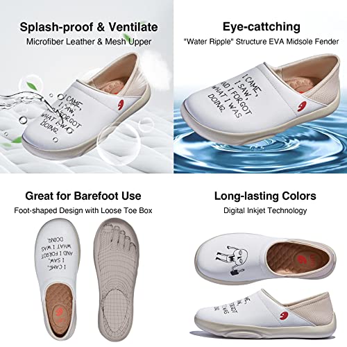Image of UIN Womens Loafers Casual Travel Barefoot Shoes Lightweight Comfort Slip On Sneakers Mojacar