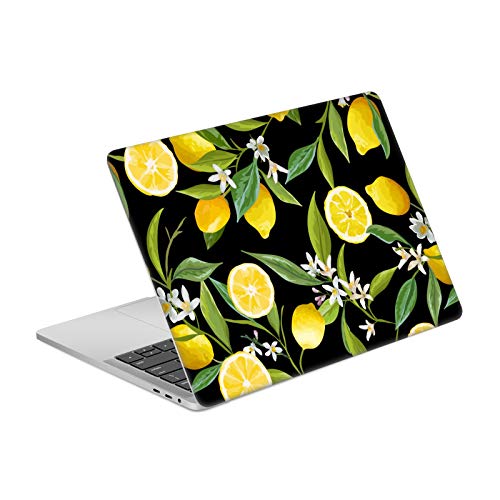 Couverture autocollante MacBook Pro 13 A2159 : le cadeau idéal au motif fleurs et citrons