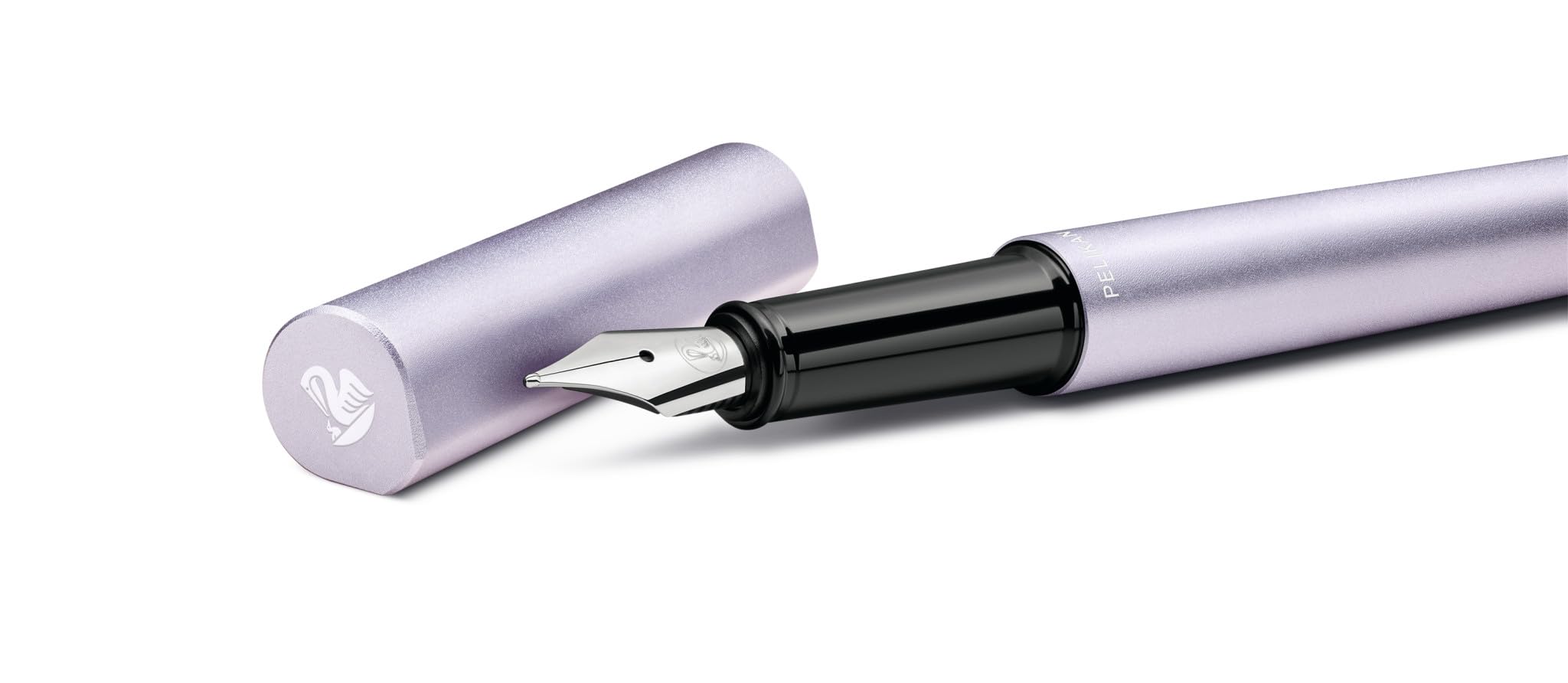 Pelikan Ineo® Elements Füllhalter und Kugelschreiber mit Gravur Geschenk Premium Stift | Geschenkbox | blaue Mine | personalisiertes Geschenk | Namen graviert | Geburtstag (Lila-Violett)