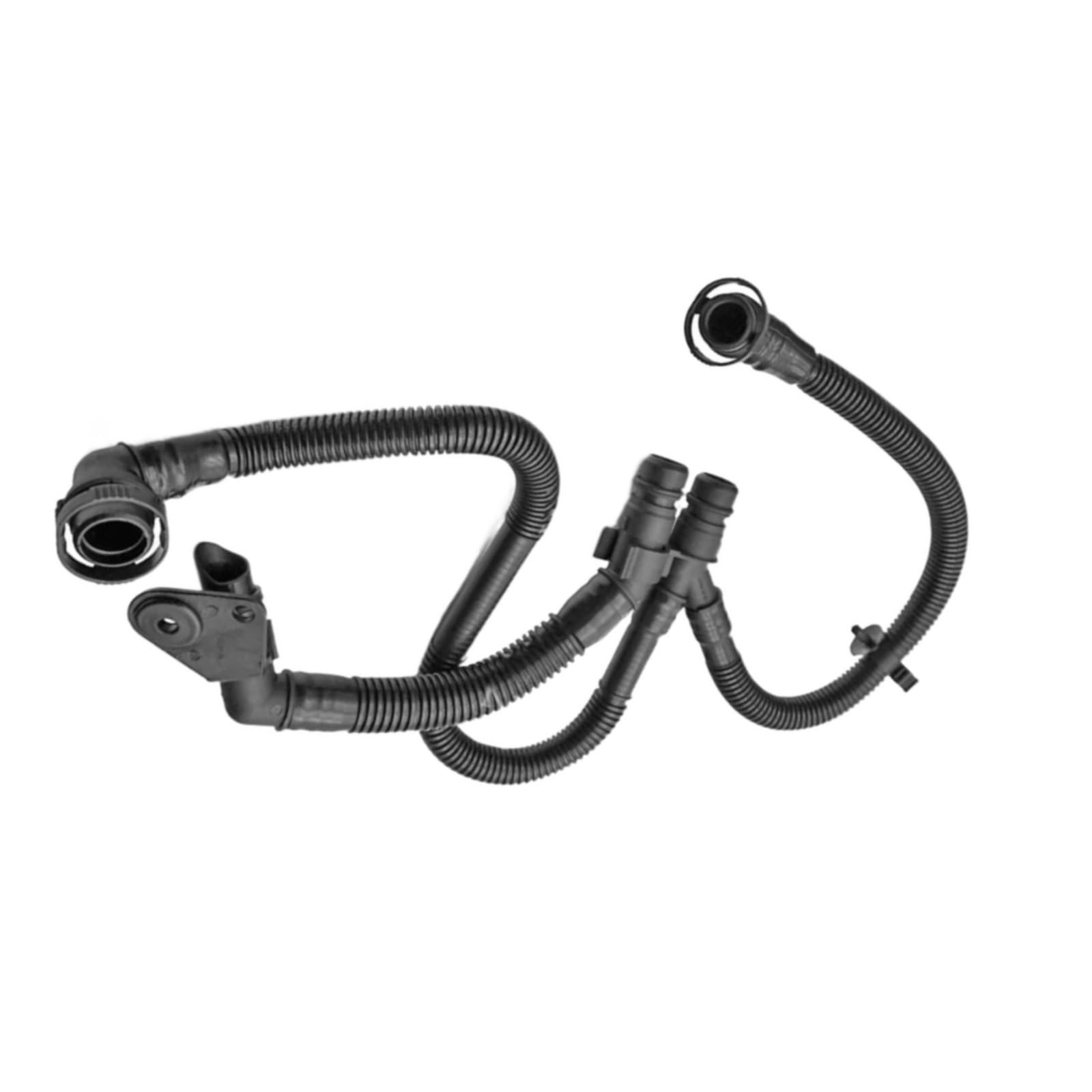 Ymnhbik One Color Crankcase Vent Tube Compatible With A8l D3 4E2 4E8 2.8 Fsi 2007 2008 2009 2010 Car Cylinder Head Cover Crankcase Breather Vent Pcv Hose 06E103217t