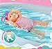 Muñeca de natación interactiva con función de nado, juguete de agua para la bañera
