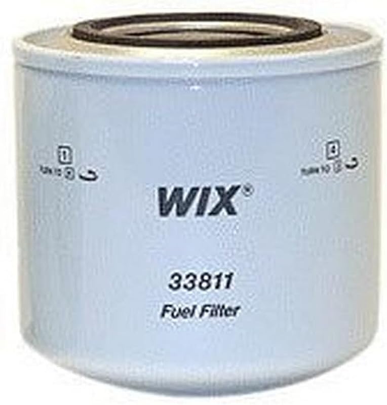 Filtro de combustível WIX 33811 tipo spin-on para Ford e IHC com motor diesel 6,9 L – 1 unidade