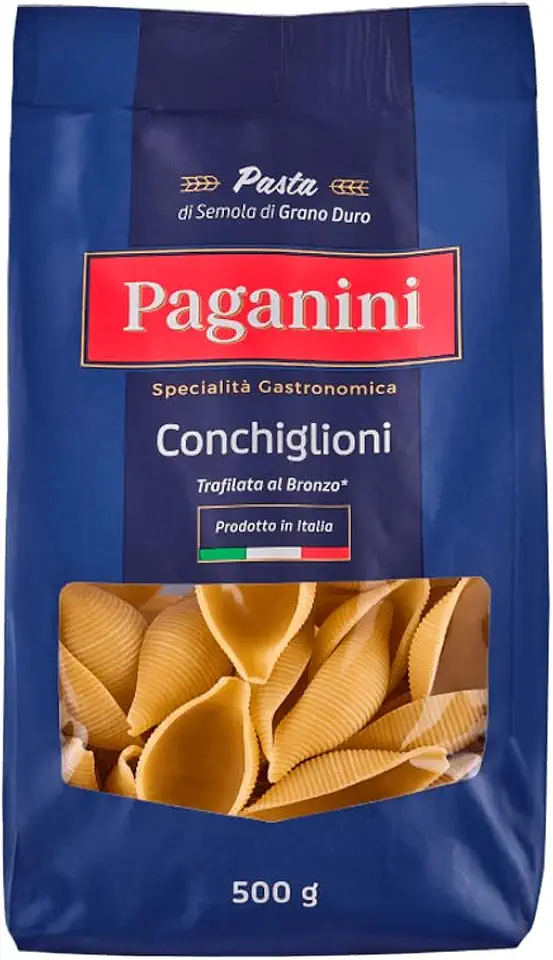 Macarrão Italiano Conchiglioni Paganini 500g