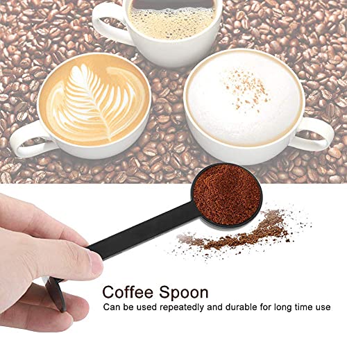 Multifunctional Plastic Coffee Measuring Tamping Spoon,Reusable Standing Coffee Scoops,Household Commercial Supplies #TOP3
