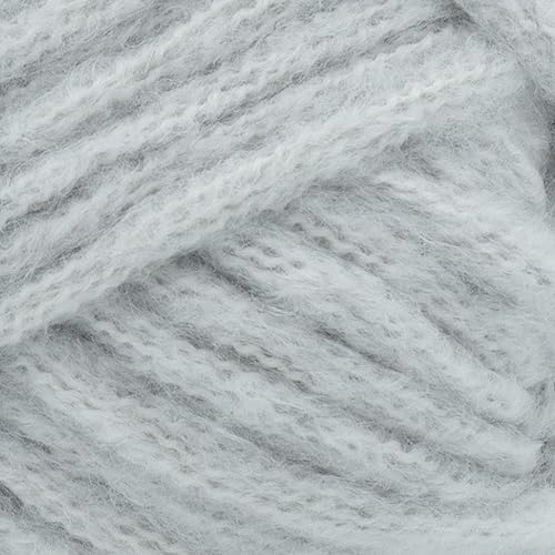 Image of Lion Brand Yarn Feels Like Butta Thick & Quick Bulky Yarn, Quiet Grey