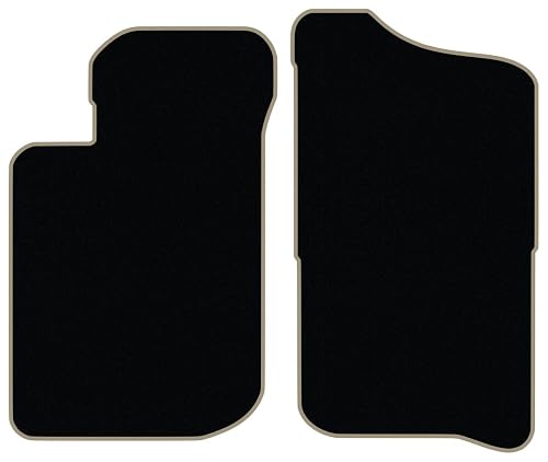 Beige Edge Front Carpet Floor Mats for Suzuki Vitara 1999-2004