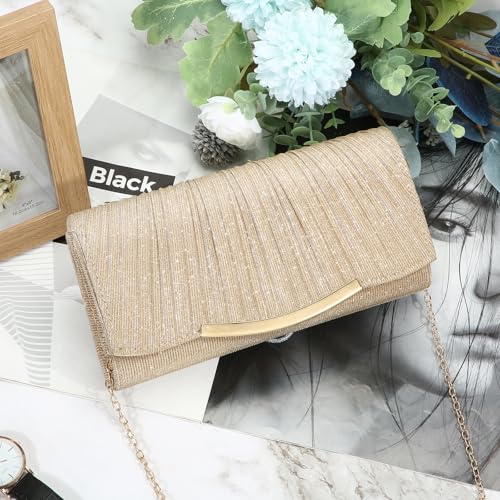 Image of UBAYMAX Evening Bag Clutch Purses for Women Lady Girl Handbags Crossbody Bag Wedding Bag for Prom Party Wedding Engagement | Wedding Bag